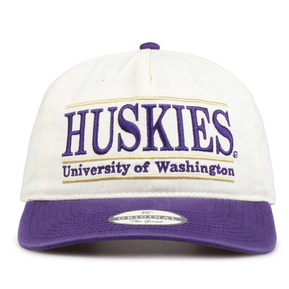 Washington Huskies Original Bar Snapback, front view