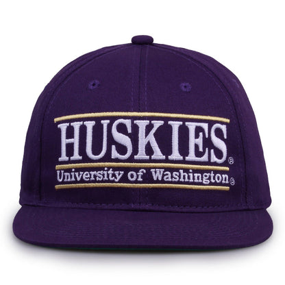 Retro Bar Snapback - Purple