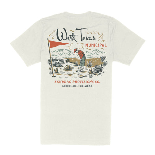 West Texas Municipal T-Shirt- Vintage White