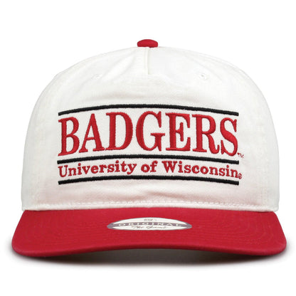 Wisconsin Badgers Original Bar Snapback, front view
