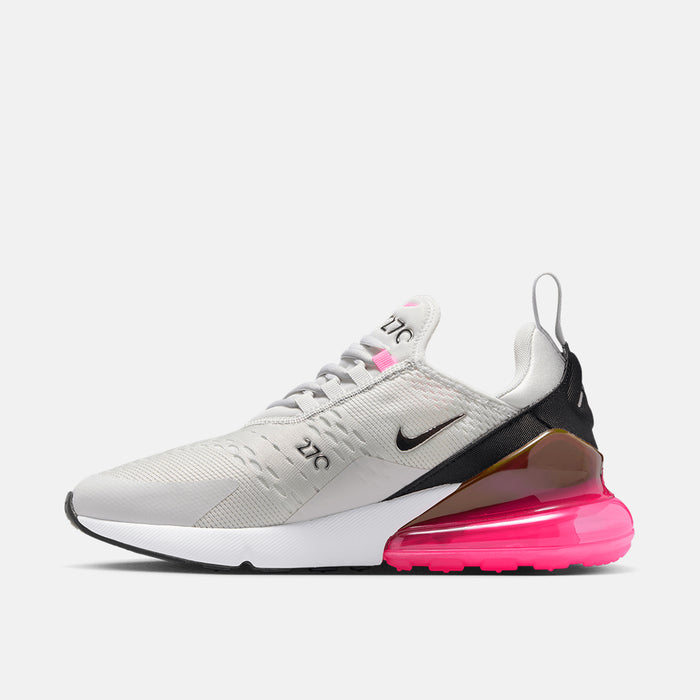 Side medial view of the Women's Nike Air Max 270.