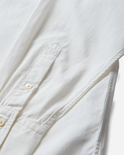 Levi's Wmns Blue Tab Core Ls Woven Neutrals White Shirts Blouses 006UD 0002