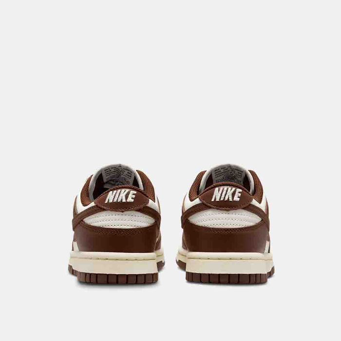 Rear view of the Women's Nike Dunk Low.