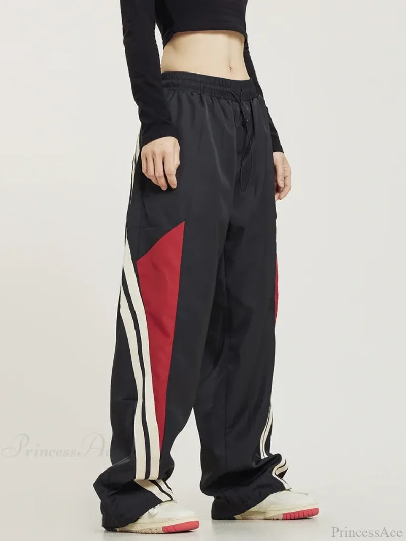 Y2K Black Oversized Baggy Pants