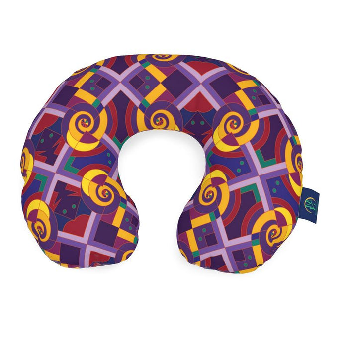 Yansa Gathers Neck Pillow | Black Travel Accessories