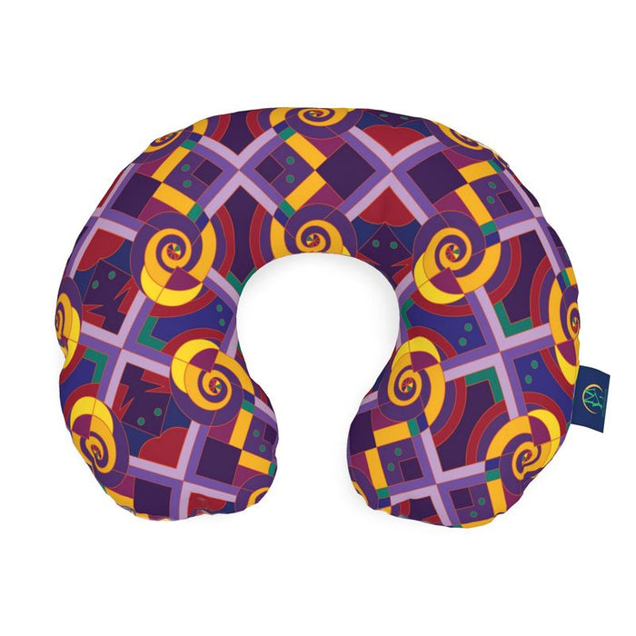 Yansa Gathers Neck Pillow | Black Travel Accessories