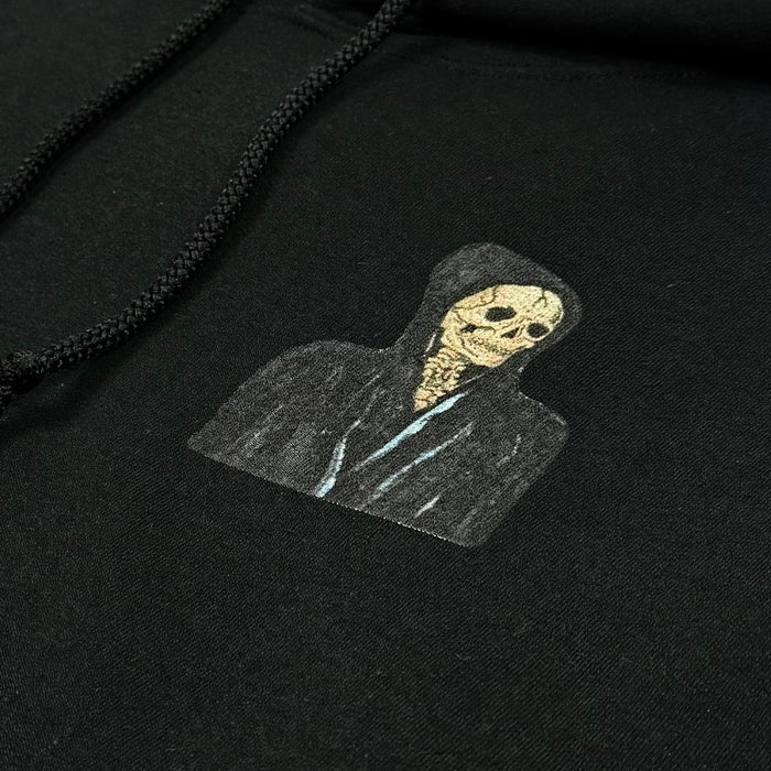 Yeezus 2015 Unreleased Hooded Reaper Logo Hoodie by Wes Lang
