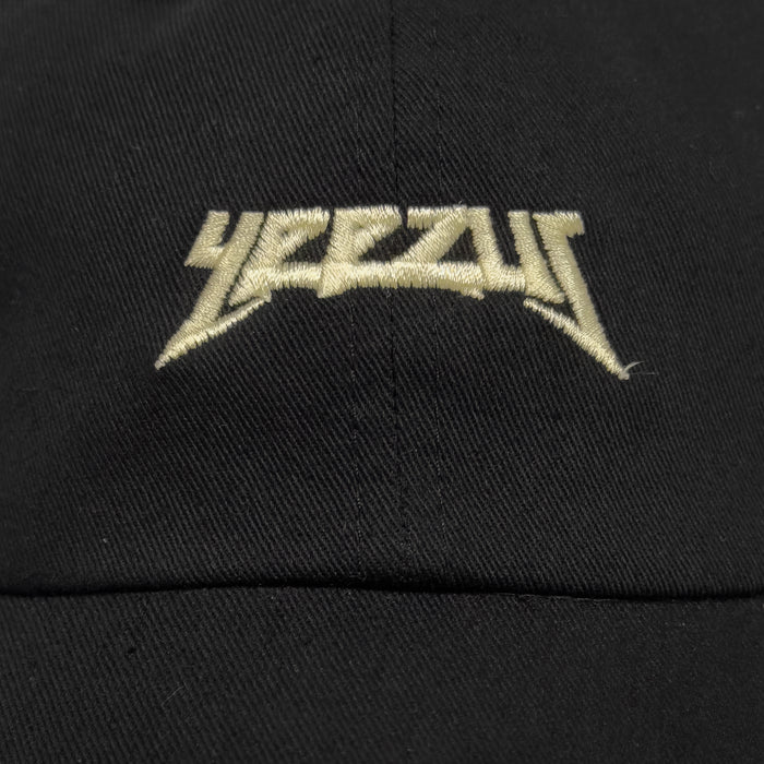 Yeezus 2015 Unreleased Logo V1 Hat In Black
