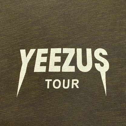 Yeezus Tour 2013 Black Friday Cut Off Tee In Olive By Virgil Abloh