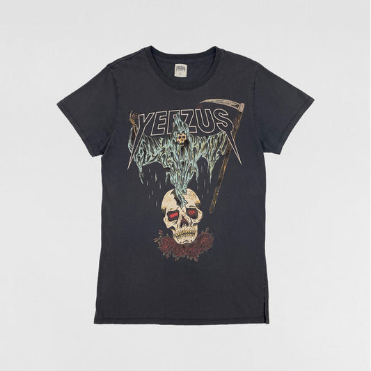 Yeezus Tour 2013 Black Friday Flying Reaper Tee By Wes Lang