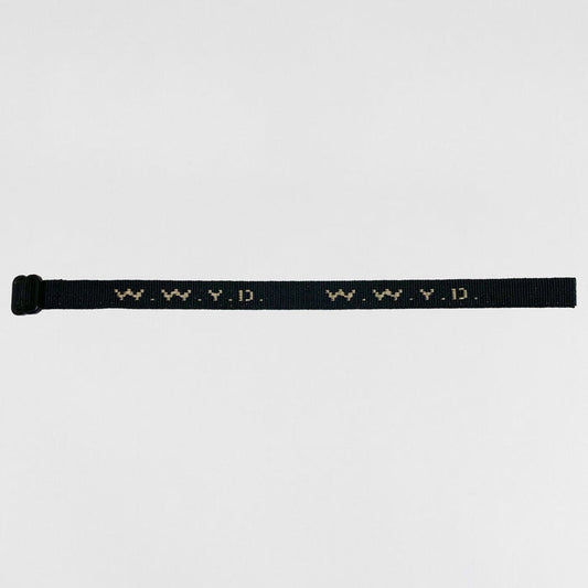 Yeezus Tour 2013 Unreleased 'What Would Yeezus Do' Gold Bracelet