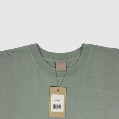 Yeezy 2017 Calabasas Crest Tee In Hospital Blue
