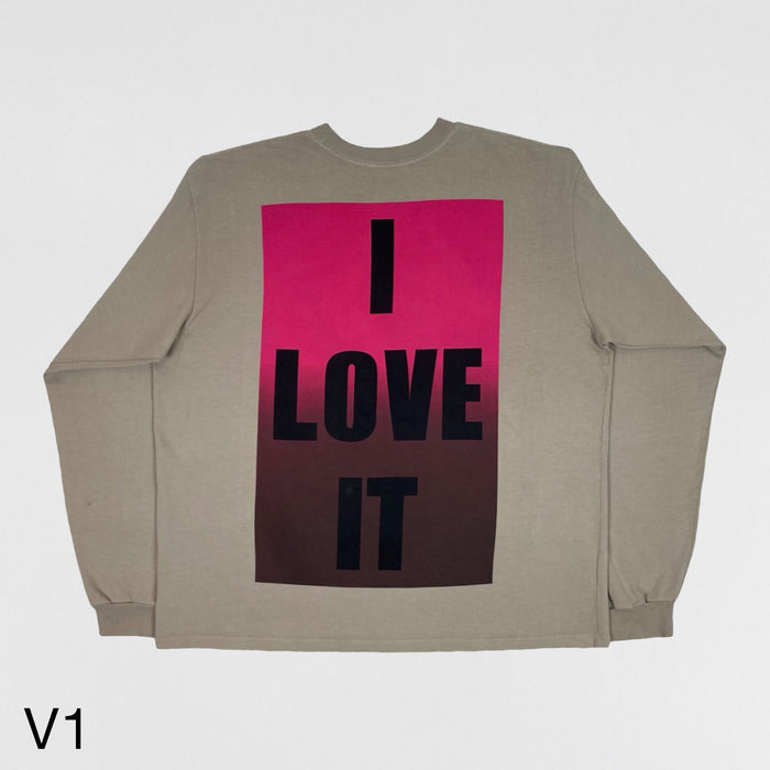 Yeezy 2018 Unreleased I Love It Sample Long Sleeve