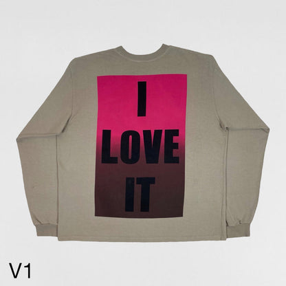 Yeezy 2018 Unreleased I Love It Sample Long Sleeve