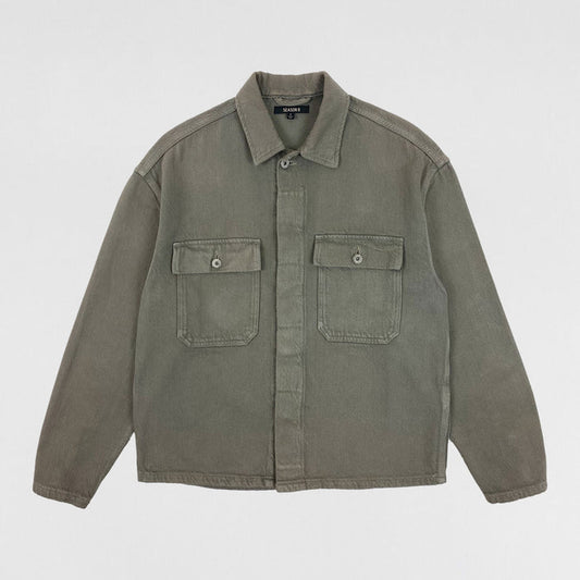 Yeezy Season 6 Work Shirt In Sage