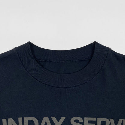 Yeezy Season 7 Jesus Is King New York LP Tee In Navy