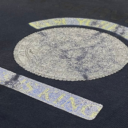 Yeezy Season 7 Jesus Is King New York LP Tee In Navy