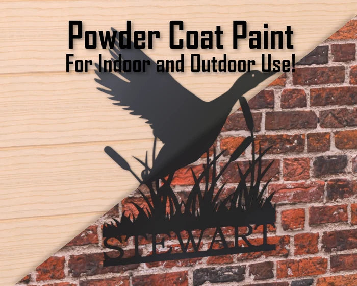 2 Corinthians 5:7 Metal Word Sign - Madison Iron and Wood