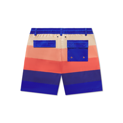 Navy and Orange | Back