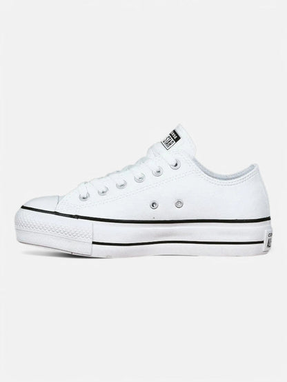 Zapatillas Converse Chuck Taylor Platform Leather Blanco