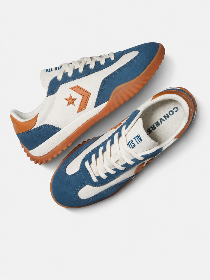 Zapatillas Converse Run Star Trainer Ox Beige Azul