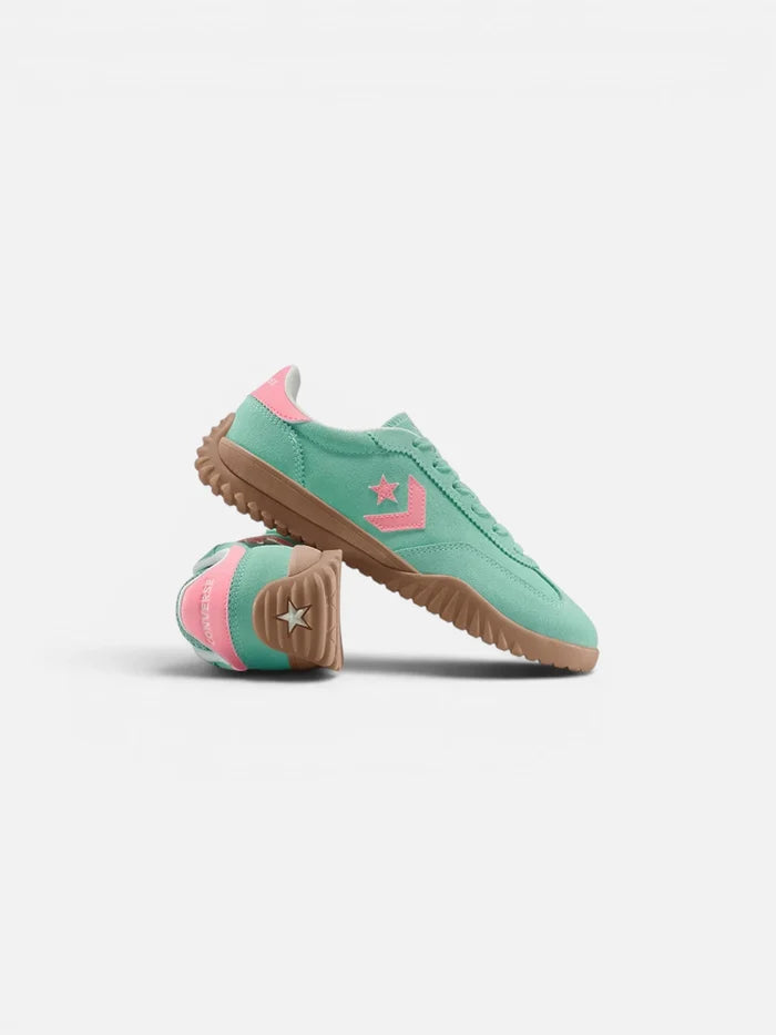 Zapatillas Converse Run Star Trainer Suede Ox Verde Agua