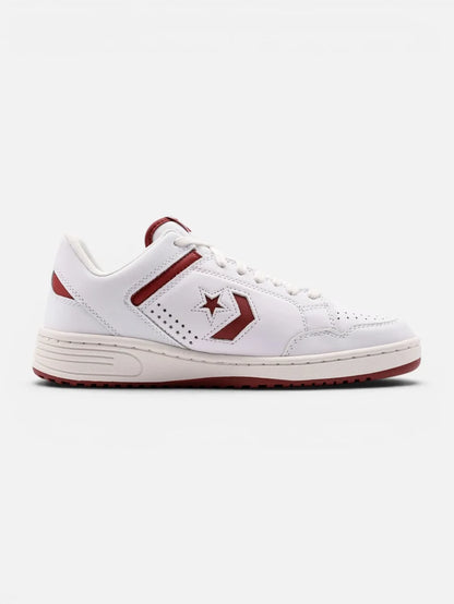 Zapatillas Converse Weapon Ox Blanco Blanco Bordo