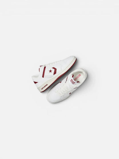 Zapatillas Converse Weapon Ox Blanco Blanco Bordo