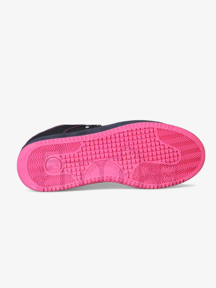 Zapatillas Dc Manteca Ss Mujer Negro Rosa