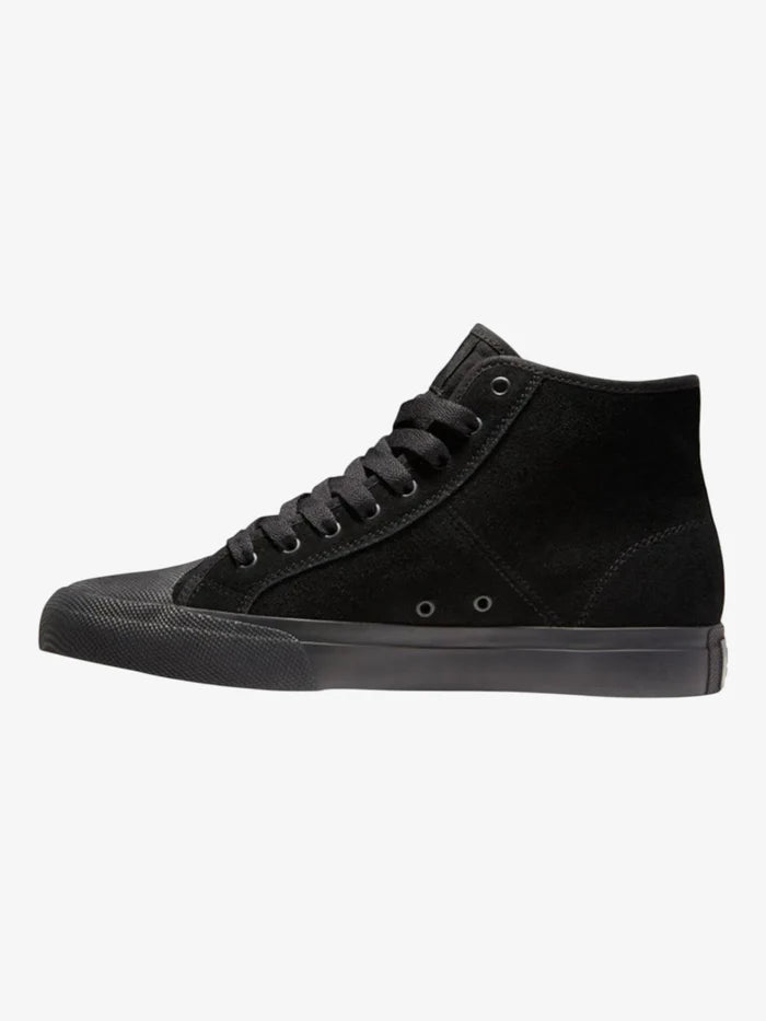 Zapatillas Dc Manual Hi Rt Sd Negro Negro - Indy